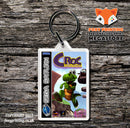 Sega Saturn Croc Legend Of The Gobbos Game Inspired Retro Gaming Keyring