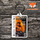 Sega Saturn Crusader No Remorse Game Inspired Retro Gaming Keyring