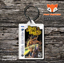 Sega Saturn Dark Legend Game Inspired Retro Gaming Keyring