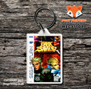 Sega Saturn Dark Savior Game Inspired Retro Gaming Keyring