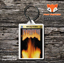 Sega Saturn Doom Game Inspired Retro Gaming Keyring