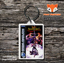 Sega Saturn Dragon Force Eu Game Inspired Retro Gaming Keyring