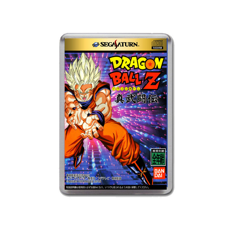 Sega Saturn Dragonball Z Shin Butouden Jp Game Inspired Retro Gaming Magnet
