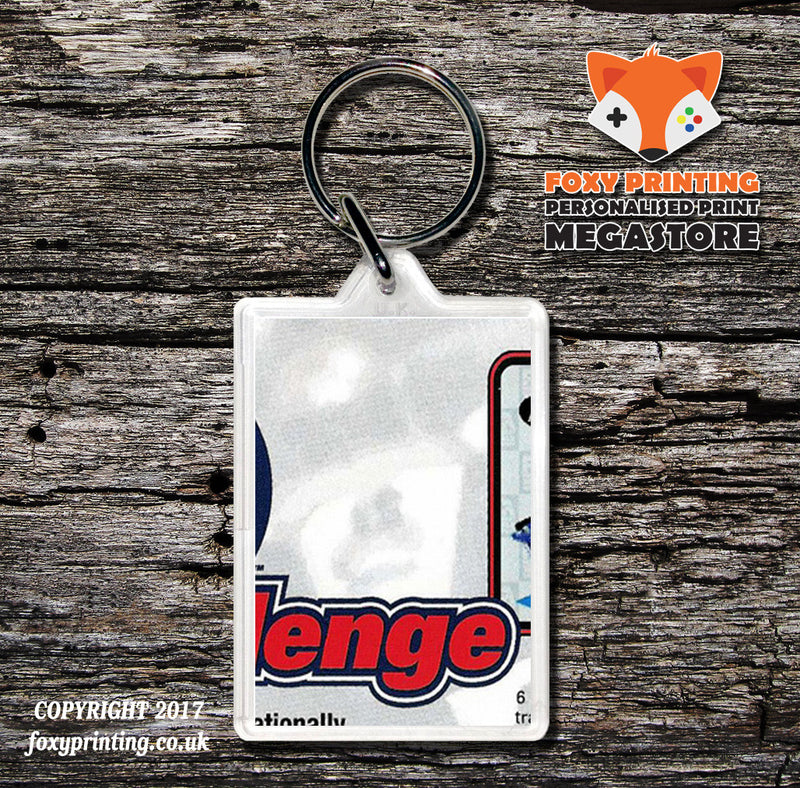 Sega Saturn F1 Challenge Game Inspired Retro Gaming Keyring