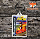 Sega Saturn Formula Karts Game Inspired Retro Gaming Keyring