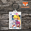 Sega Saturn Galaxy Frauleiny Una Remix JP Game Inspired Retro Gaming Keyring