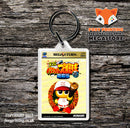 Sega Saturn Jikkyoupowerfulproyakyuu95kaimakuban 2 JP Game Inspired Retro Gaming Keyring