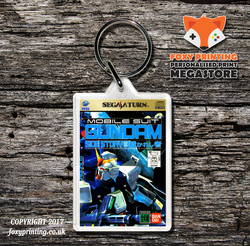 Sega Saturn Kidousenshigundamgaideniiisabakareshimono 2 JP Game Inspired Retro Gaming Keyring