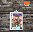 Sega Saturn Magical Drop 3 Game Inspired Retro Gaming Keyring