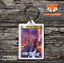 Sega Saturn Metal Black JP Game Inspired Retro Gaming Keyring