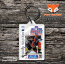 Sega Saturn NHL Allstar Hockey 98 Game Inspired Retro Gaming Keyring
