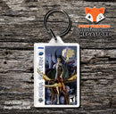 Sega Saturn Panzer Dragoon Saga 2 Game Inspired Retro Gaming Keyring