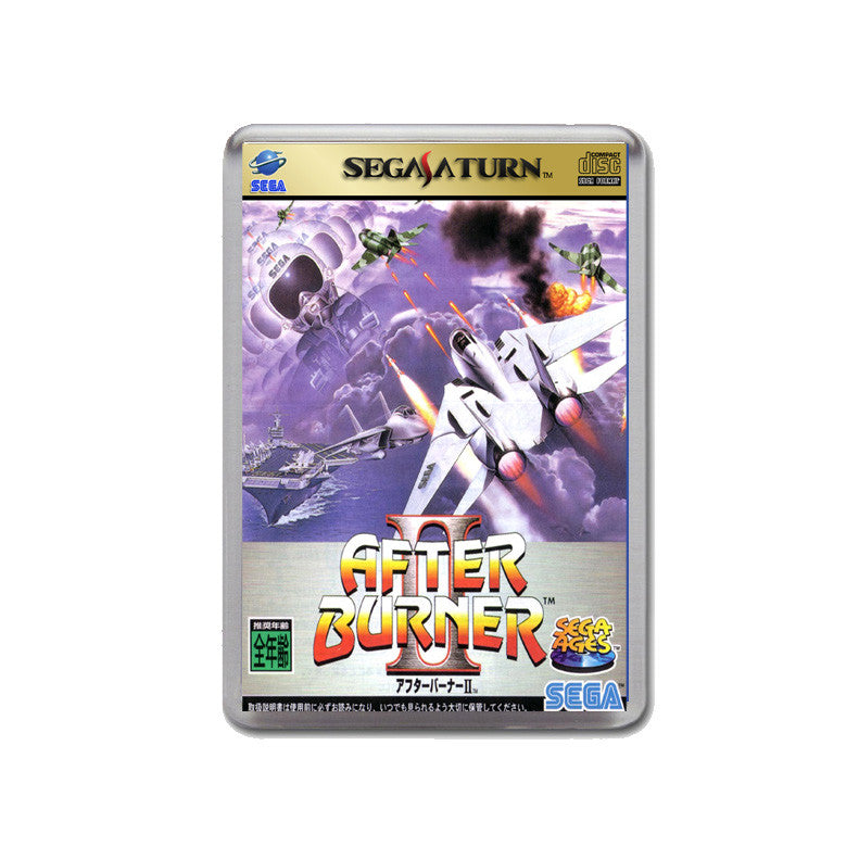 Sega Saturn Sega Ages Afterburne Rii Jp Game Inspired Retro Gaming Magnet