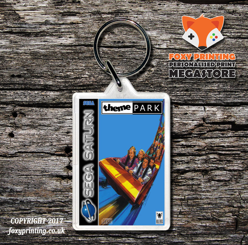 Sega Saturn Themepark Eu Game Inspired Retro Gaming Keyring