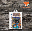Sega Saturn Three Dirty Dwarves Game Inspired Retro Gaming Keyring