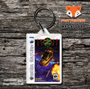 Sega Saturn Thunder Strike2 Game Inspired Retro Gaming Keyring