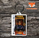 Sega Saturn Tomb Raider 3 Game Inspired Retro Gaming Keyring