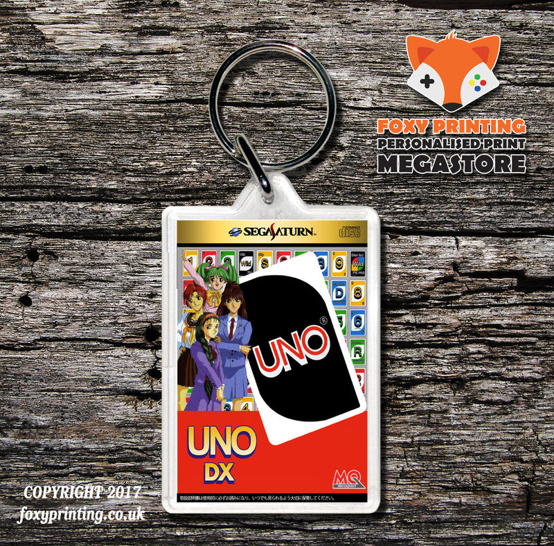 Sega Saturn Unodx JP Game Inspired Retro Gaming Keyring