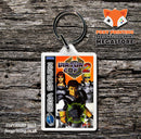 Sega Saturn Virtua Cop2 Eu Game Inspired Retro Gaming Keyring