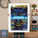 Sega Saturn Assault Suit Leynos 2 Jp Game Inspired Retro Poster