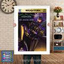 Sega Saturn Batman Forever The Arcade Game Eu Game Inspired Retro Poster