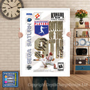 Sega Saturn Bottom Of The 9th Game Inspired Retro Poster