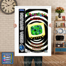 Sega Saturn Bubble Bobble Also Featuring Rainbow Island Eu Game Inspired Retro Poster