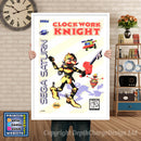 Sega Saturn Clockwork Knight Game Inspired Retro Poster