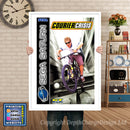 Sega Saturn Courier Crisis Eu Game Inspired Retro Poster