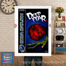 Sega Saturn Deep Fear Pal Eu Game Inspired Retro Poster