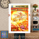 Sega Saturn Discworld Ii Missing Presumed Game Inspired Retro Poster