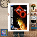 Sega Saturn Enemy Zero Eu Game Inspired Retro Poster