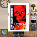 Sega Saturn Exhumed Eu Game Inspired Retro Poster