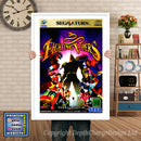 Sega Saturn Fighting Vipers 2 Game Inspired Retro Poster