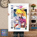 Sega Saturn Galaxy Frauleiny Una Remix Jp Game Inspired Retro Poster
