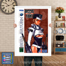 Sega Saturn Groove On Fight Jp Game Inspired Retro Poster