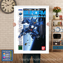 Sega Saturn Gundam Side Story2 Jp Game Inspired Retro Poster