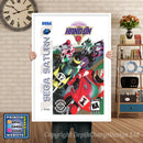 Sega Saturn Hang On Gp Game Inspired Retro Poster