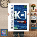 Sega Saturn K1 The King Of Kings Jp Game Inspired Retro Poster