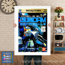 Sega Saturn Kidousenshigundamgaideniiisabakareshimono 2 Jp Game Inspired Retro Poster