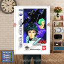 Sega Saturn Kidousenshizgundamzenpenzetanokodou Jp Game Inspired Retro Poster