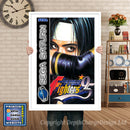 Sega Saturn King Of Fighters 95 Eu Game Inspired Retro Poster