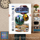 Sega Saturn Last Gladiators Game Inspired Retro Poster