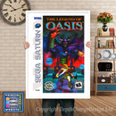 Sega Saturn Legend Of Oasis Game Inspired Retro Poster