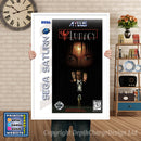 Sega Saturn Lunacy Game Inspired Retro Poster