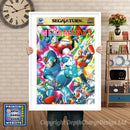 Sega Saturn Megaman X3 Eu Game Inspired Retro Poster