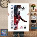 Sega Saturn Nba Live 98 Game Inspired Retro Poster