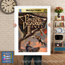 Sega Saturn Panzer Dragoon Iizwei Eu Game Inspired Retro Poster