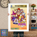 Sega Saturn Pocket Fighter None Game Inspired Retro Poster
