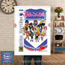 Sega Saturn Pretty Fighter X Jp Game Inspired Retro Poster
